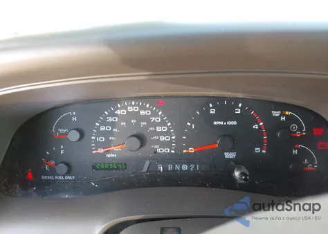 2003 Ford Excursion Eddie Bauer z USA, uszkodzony, nr VIN 1FMNU44F03EB12395